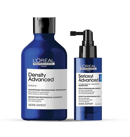 LOreal Professionnel Density Activator Regime With Density Advanced Shampoo & Serioxyl Advanced - combo