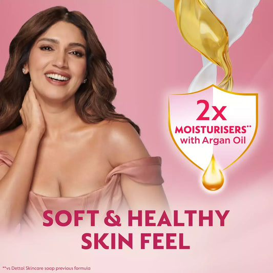 Dettol Skincare Moisturizing Beauty Bathing Soap 150g Pack Of 4
