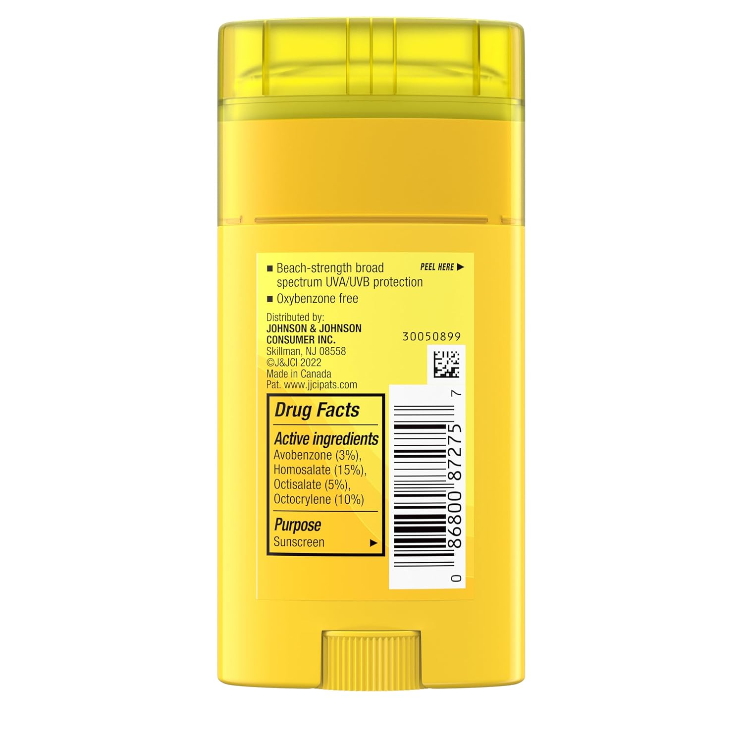 Neutrogena Beach Defense Sunscreen Stick Broad Spectrum SPF 50+ - 42 gm