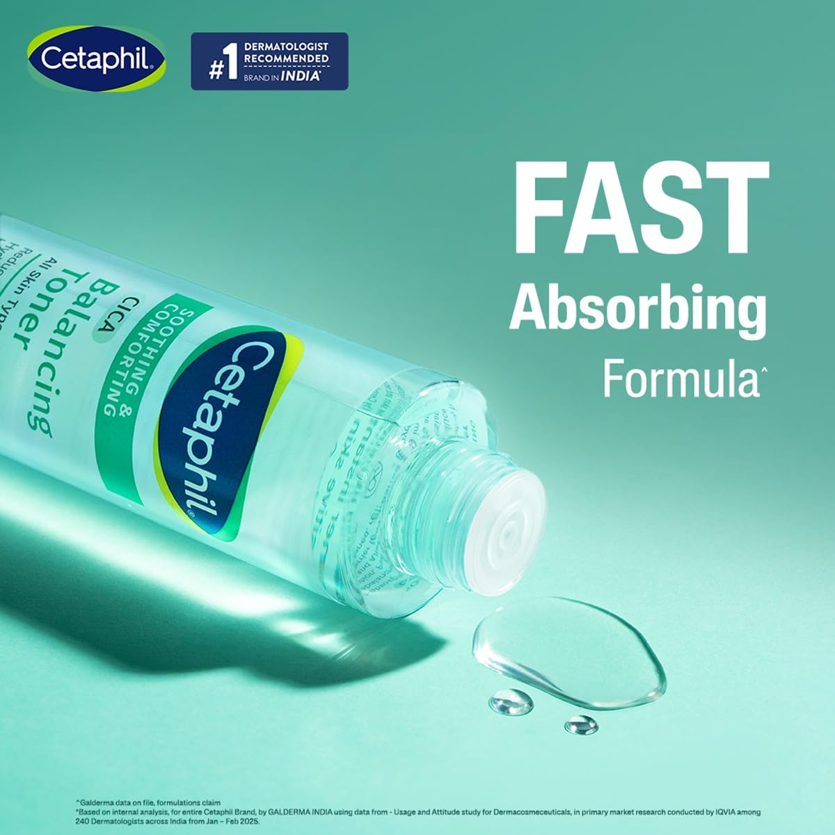 Cetaphil CICA Toner, Skin Barrier Protection, Reduces Irritation - 150 ml