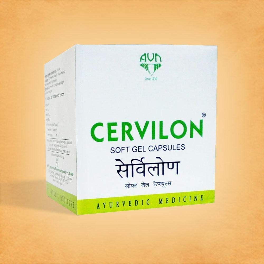 AVN Cervilon Soft Gel Capsules 90 Capsules For pain in the joints and relaxes muscles