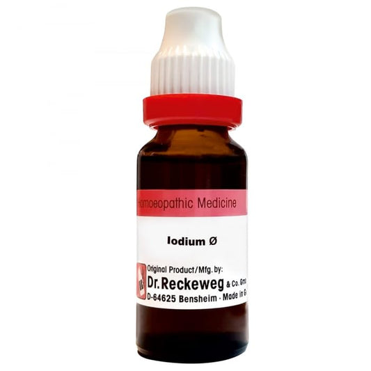Dr. Reckeweg Iodium Mother Tincture Q - 20 ml - 1X