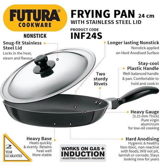 Hawkins Futura Non-stick Frying Pan 26 cm Diameter 1 L