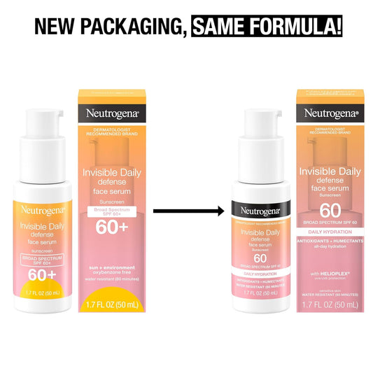 Neutrogena Invisible Daily Defense Face Serum - 50 ml