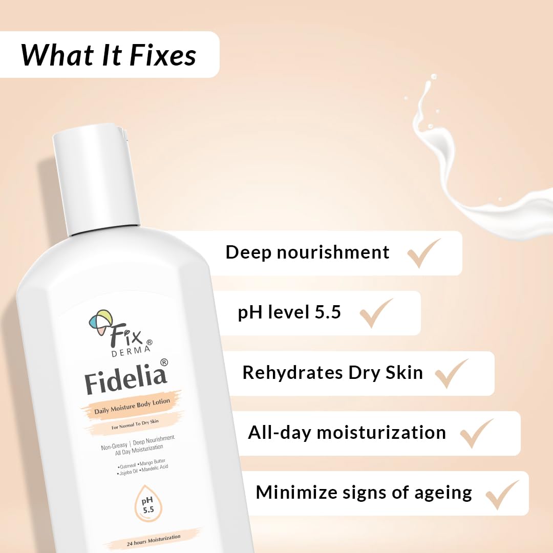 Fixderma Fidelia Daily Moisture Body Lotion - 250 ml