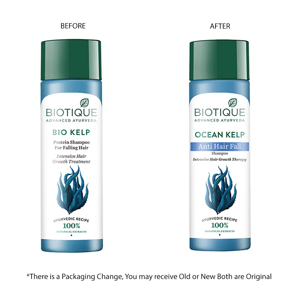 Biotique Ocean Kelp Anti Hair Fall Shampoo - 120 ml
