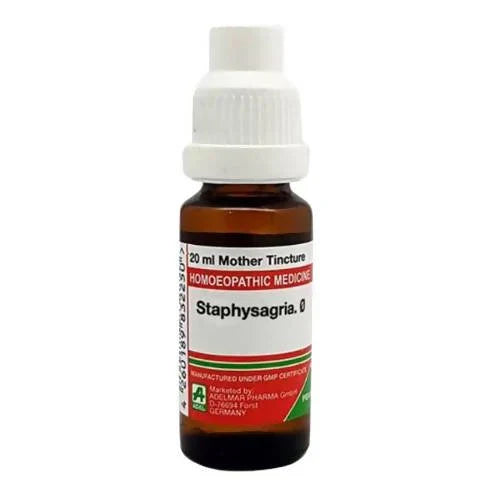 Adel Homeopathy Staphysagria Mother Tincture Q - 20 ml