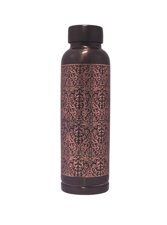 Royal Antique Copper Printed Stainless Steel Water Bottle