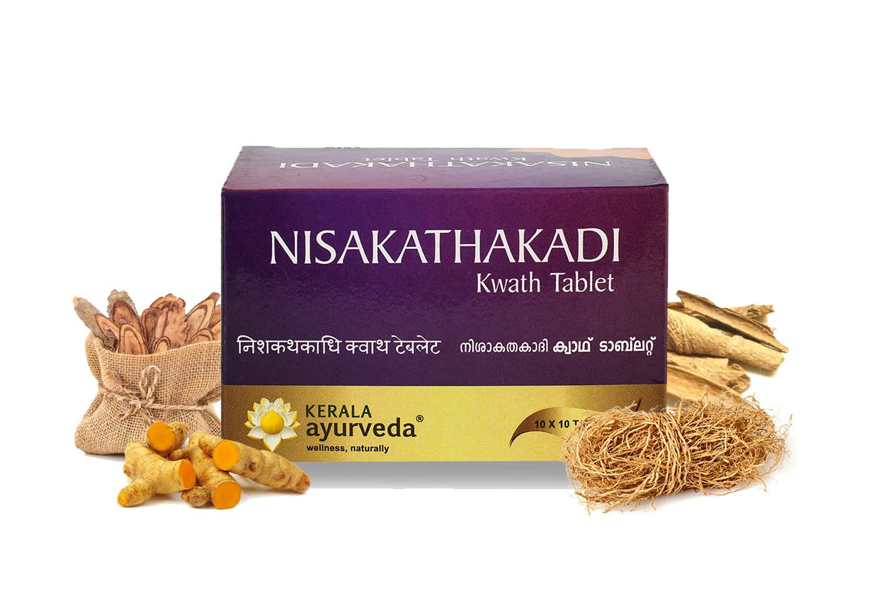 Kerala Ayurveda Nisakathakadi Kwath Tablet - 100 tab