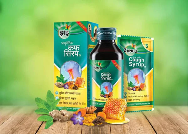 Zandu Ayurvedic Cough Syrup - 100 ml