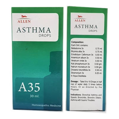 Allen A35 Asthma Drops (30ml)