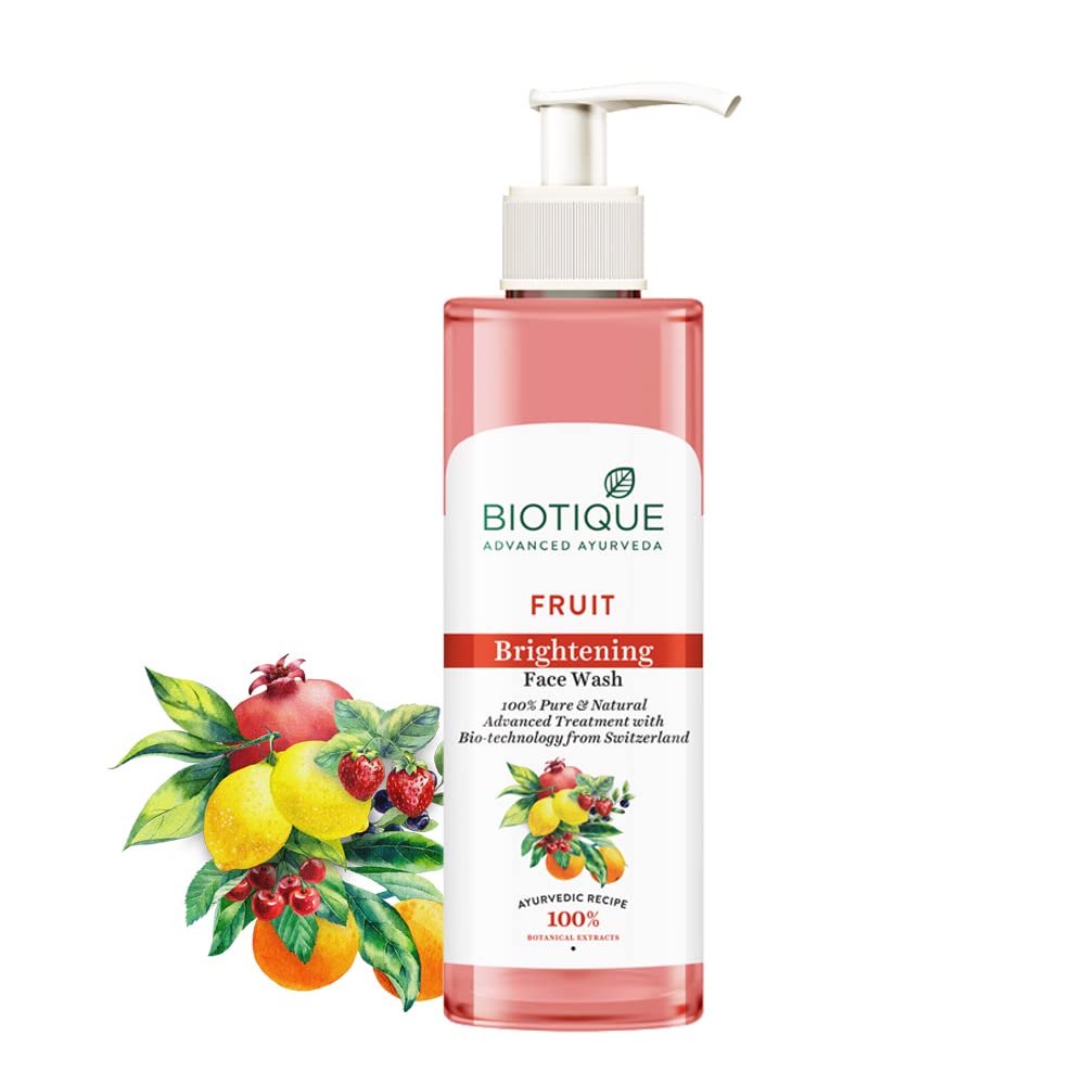 Biotique Advanced Ayurveda Fruit Brightening Face Wash - 200 ml