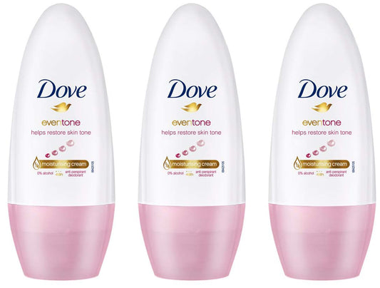 Dove Eventone Deodorant Roll On - 150 ml - Pack of 3