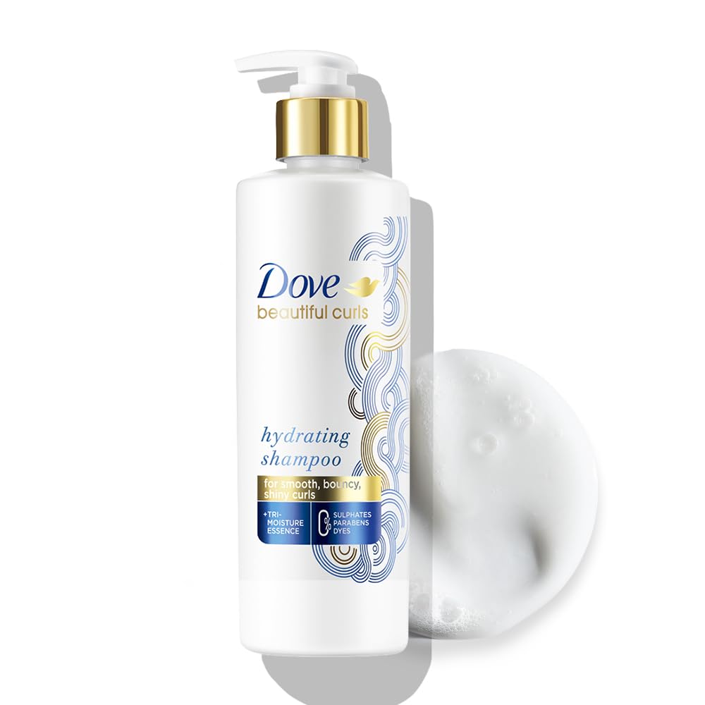 Dove Beautiful Curls Hydrating Shampoo - 380 ml