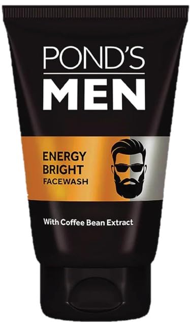 POND'S Men's Energy Bright Face Wash Coffee Beans Bright Skin - 100 G