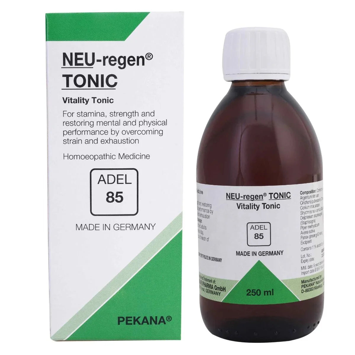 Adel Pekana Germany Homeopathic Adel 85 (Neu-Regen Tonic) (250ml) for relieve muscle anxiety