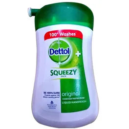 Dettol Original Liquid Handwash, 100 ml Squeezy Bottle