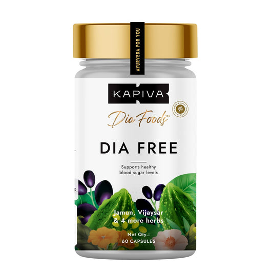 Kapiva Ayurveda Dia Free Capsules - 60 caps