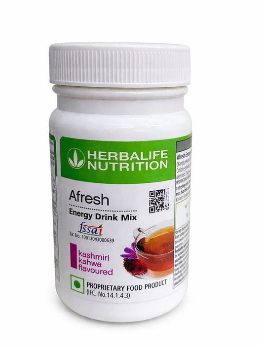 Herbalife Afresh Energy Drink Mix - 50 gm - Kashmiri Kahwa