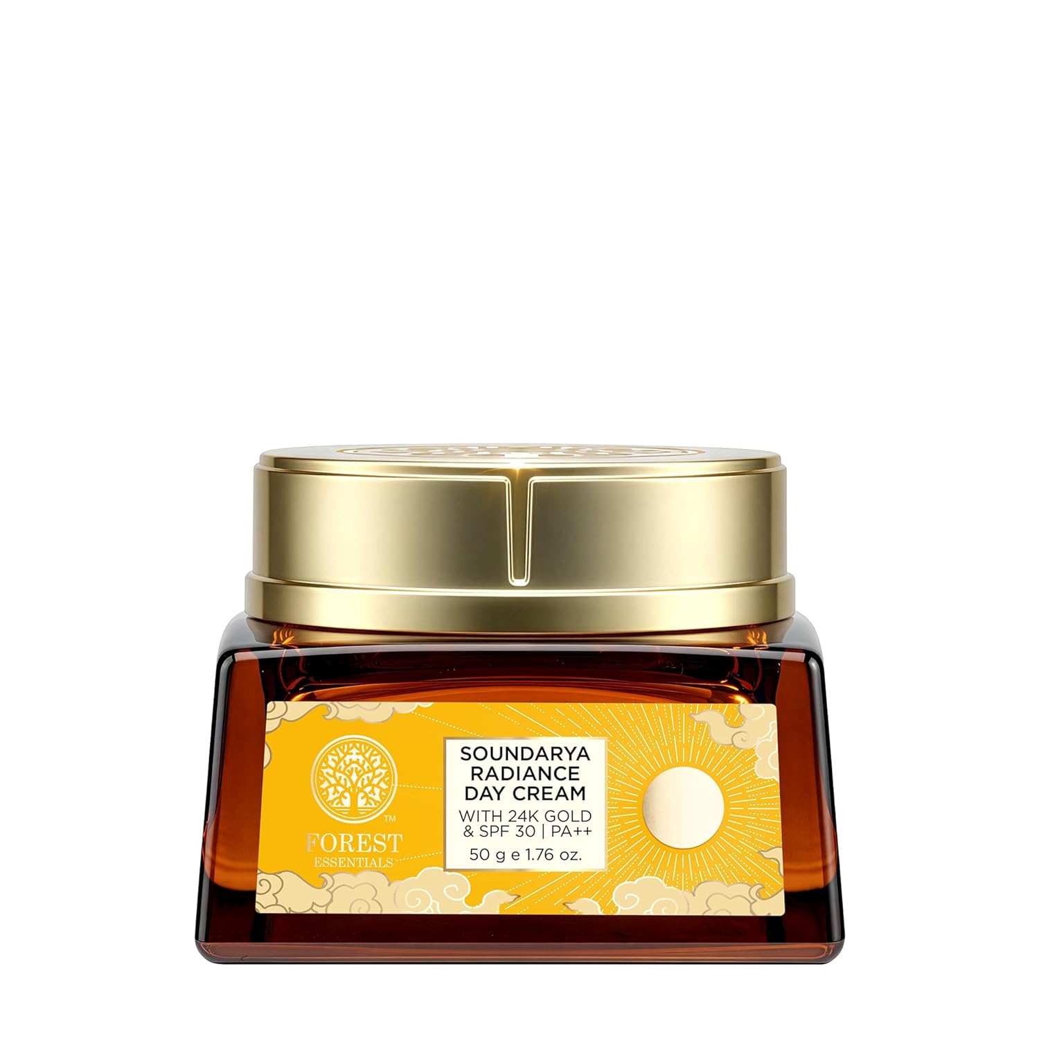 Forest Essentials Soundarya Radiance Cream With 24K Gold & SPF30 - 15 gm