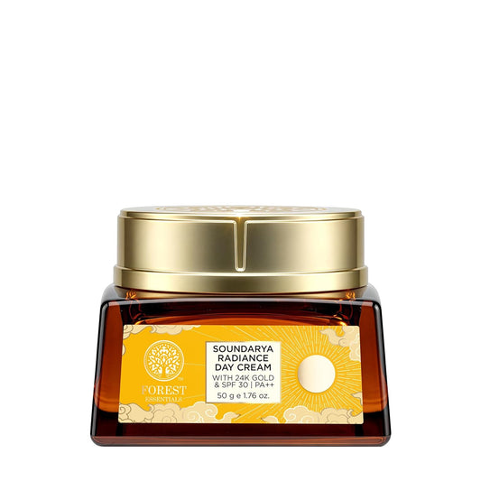 Forest Essentials Soundarya Radiance Cream With 24K Gold & SPF30 - 15 gm