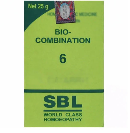 SBL Homeopathy Bio-Combination 6 Tablets - 25 gm
