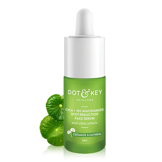 Dot & Key 10% Niacinamide Cica Glow Face Serum, Fades Acne Scars & Dark Spots - 20 ml