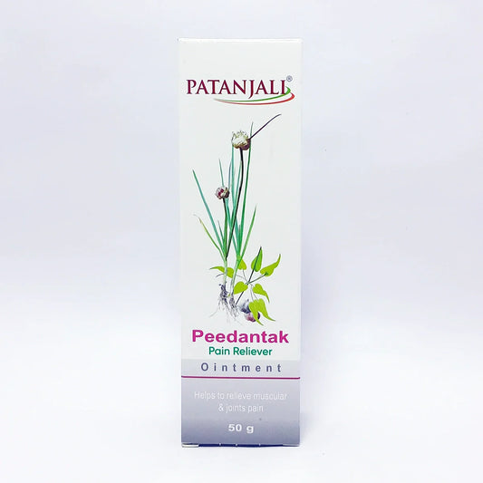 Ayurvedic Patanjali Peedantak Pain Reliever Ointment 50gm, increases blood circulation