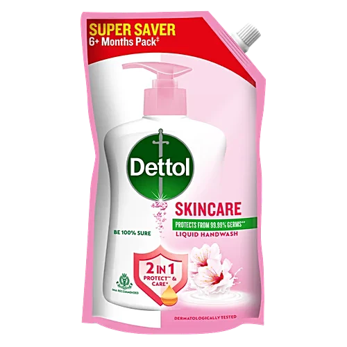Dettol Skincare Liquid Handwash, 675 ml Refill Pack