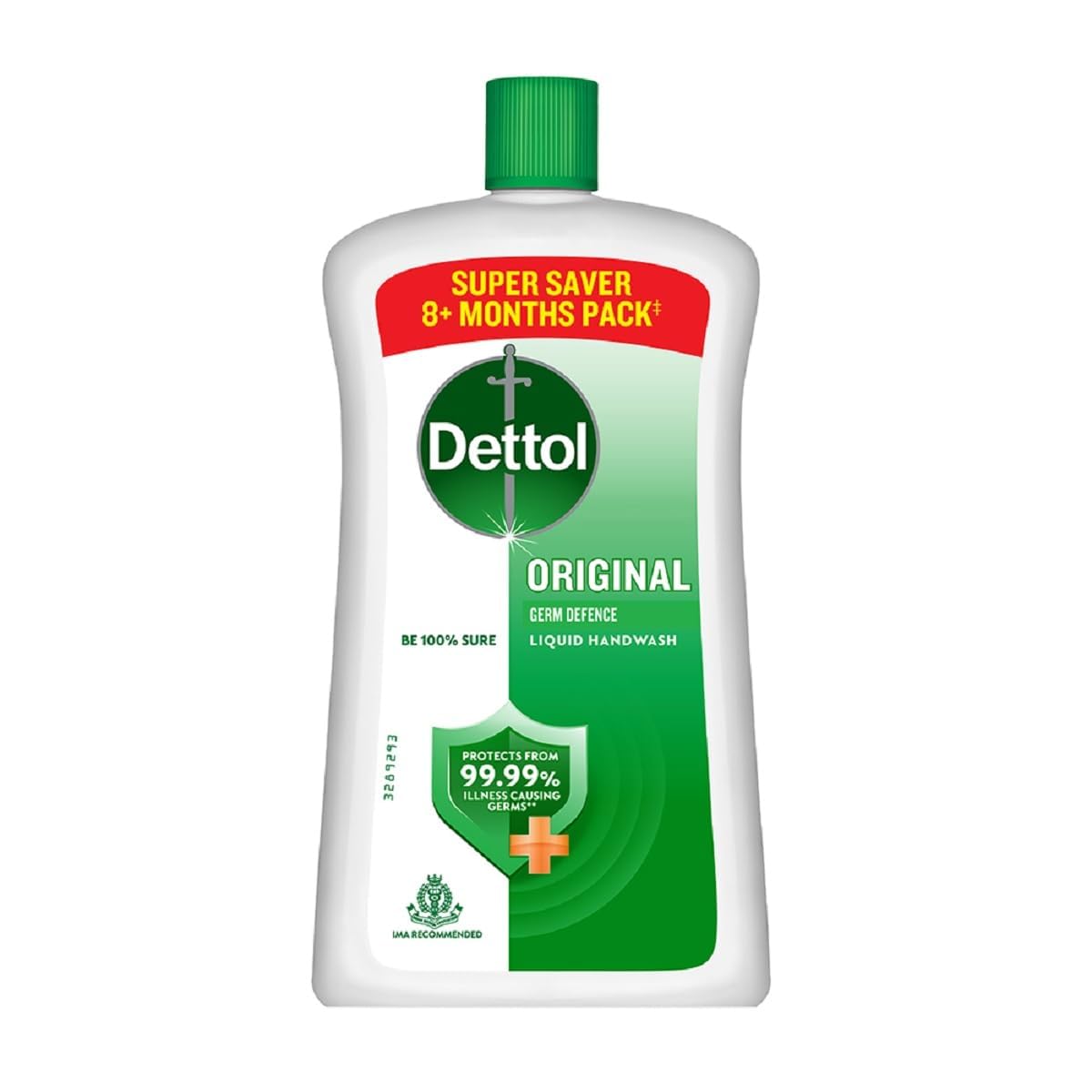 Dettol Liquid Handwash Bottle - Original Hand Wash- 875ml |