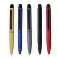 Submarine 2-in-1 Mini Stylus Pen Pack of 5 Compact Ball Pen Set