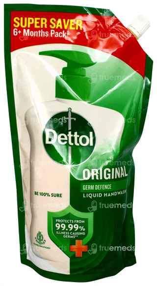 Dettol Original Germ Defence Liquid Handwash Refill 650ml