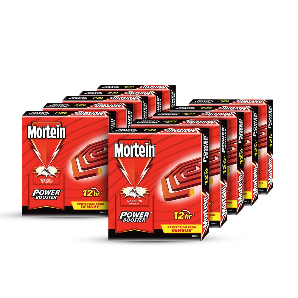 Mortein Power Booster 12hrs Coil - Pack of 10
