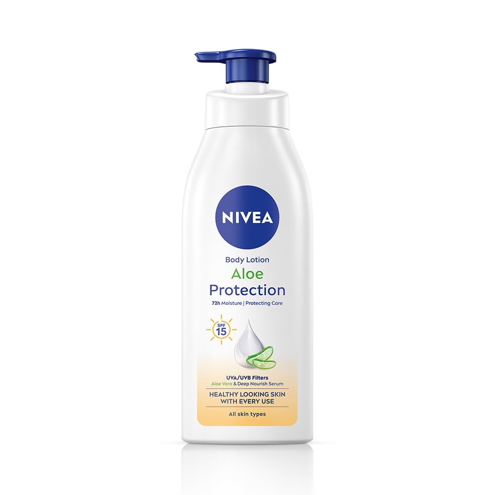 Nivea Aloe Protection SPF 15 Body Lotion - 400 ml