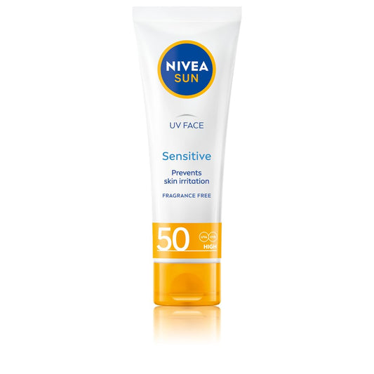 Nivea Sun Sensitive Skin Spf 50 Sunscreen - 50 ml