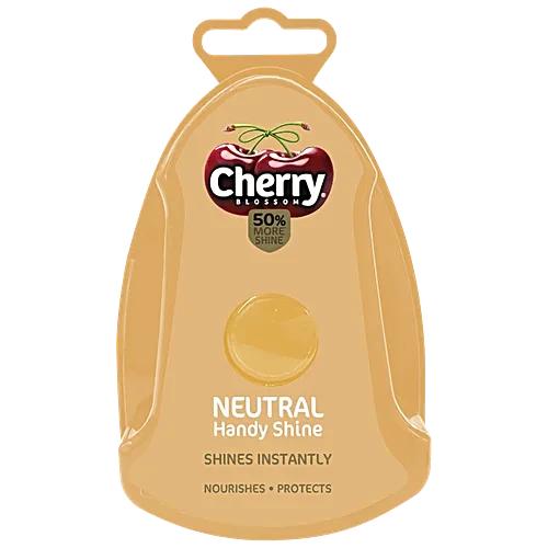 Cherry Blossom Neutral Handy Shine Shoe Shiner Sponge, 4 g