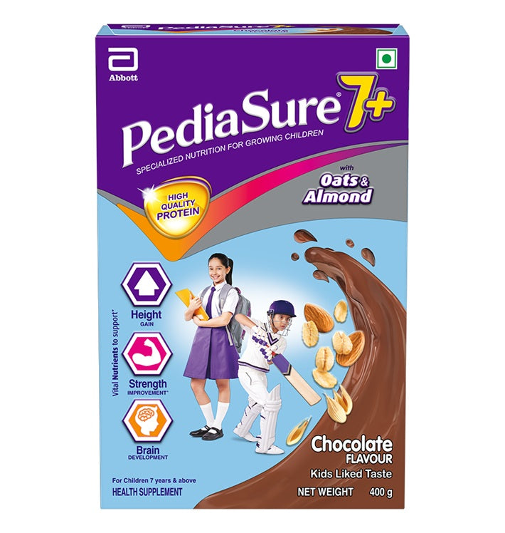PediaSure 7+ Specialized Nutrition Drink Chocolate Powder 400gm
