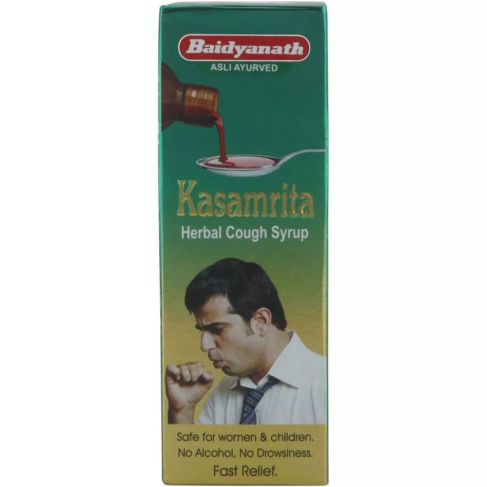 Baidyanath Kasamrit Herbal (100ml) For Cough and Cold and related ailments