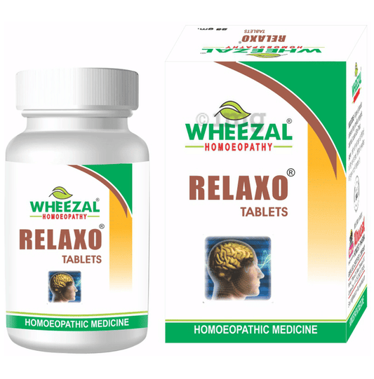 Wheezal Homeopathy Relaxo Tablets - 25 gm