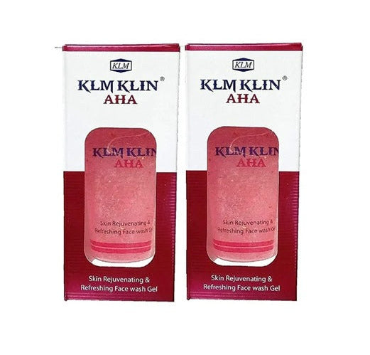 KLM Klin AHA Facewash For Skin Rejuvenating And refreshing (Pack Of 2 100ML)