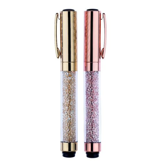 Submarine Pack of 2, 879 Crystal Ball Pen with Metal Body