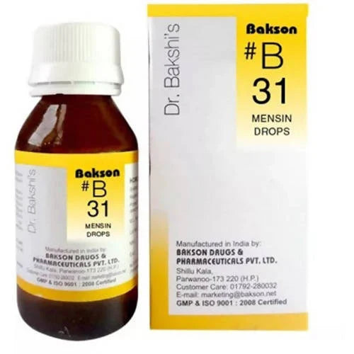 Bakson's Homeopathy B31 Drops - 30 ml