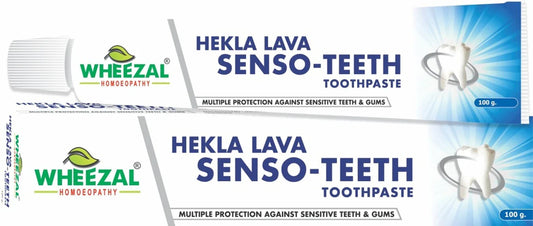 Wheezal Hekla Lava Senso Teeth Toothpaste - 100 gm
