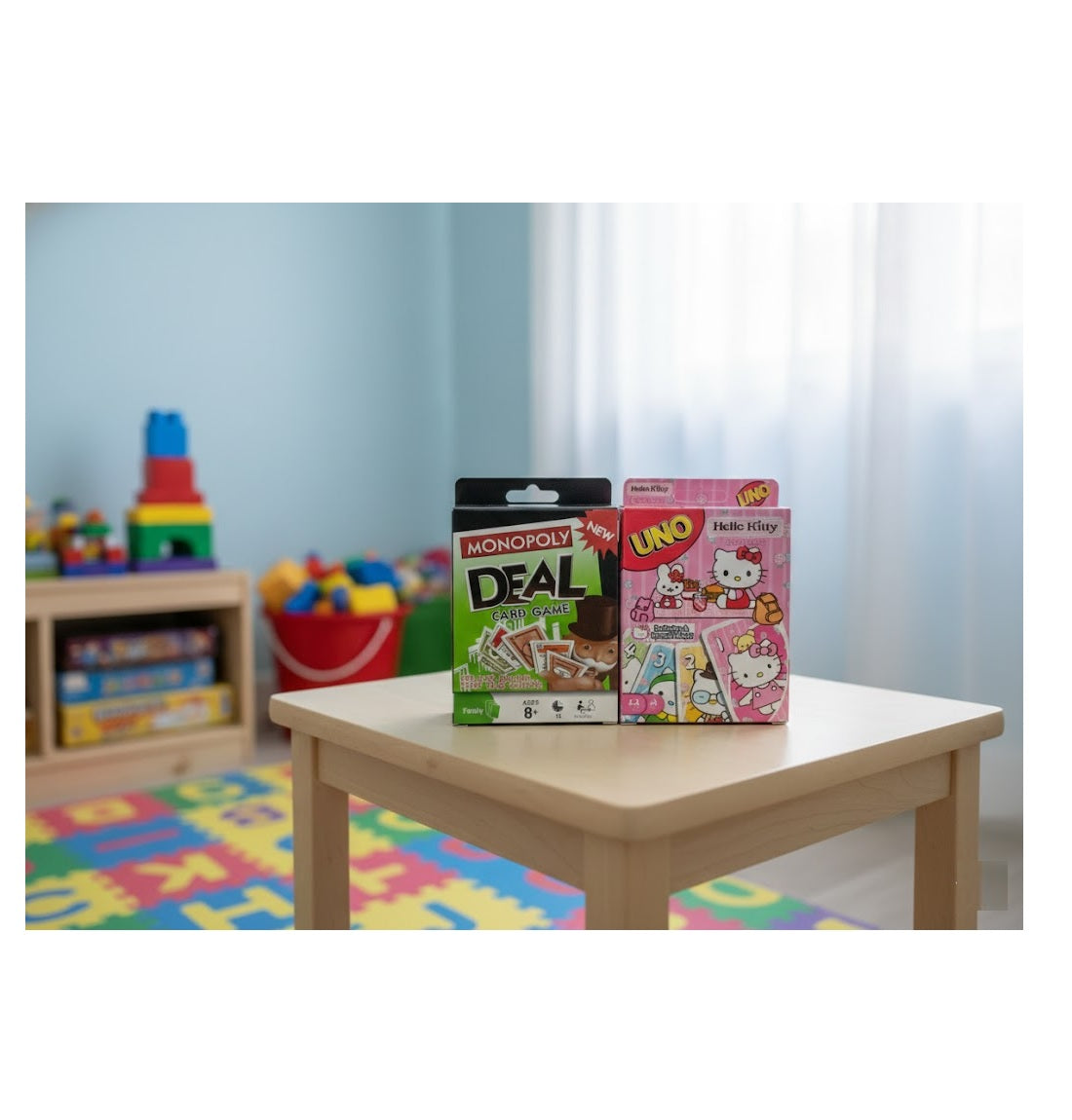 UNO Hello Kitty & UNO Monopoly Deal Card Game Combo | for Friends, Family & Travel