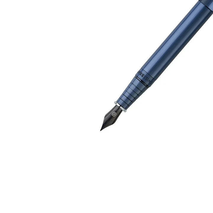 Legacy Azure Matte Blue Metal Fountain Pen