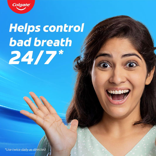 Colgate Plax Fresh Mint Mouthwash, 0% Alcohol - 500 Ml