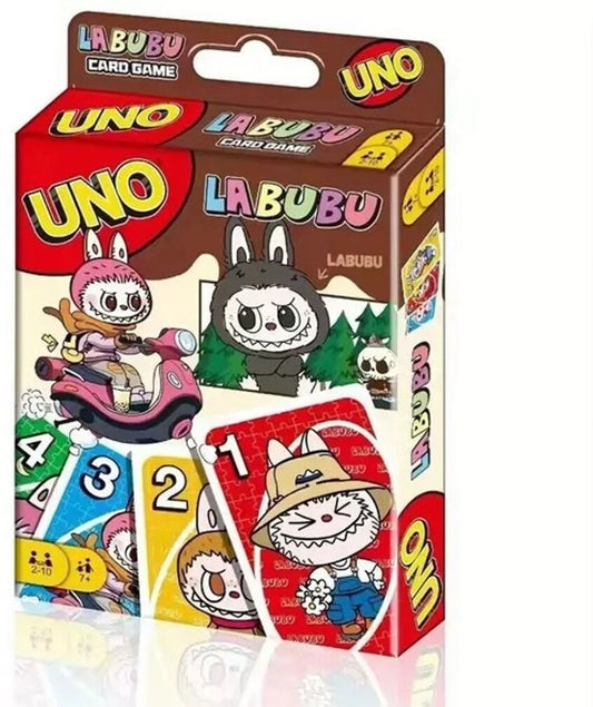 UNO Labubu Card Game for kids and family  Fun Game