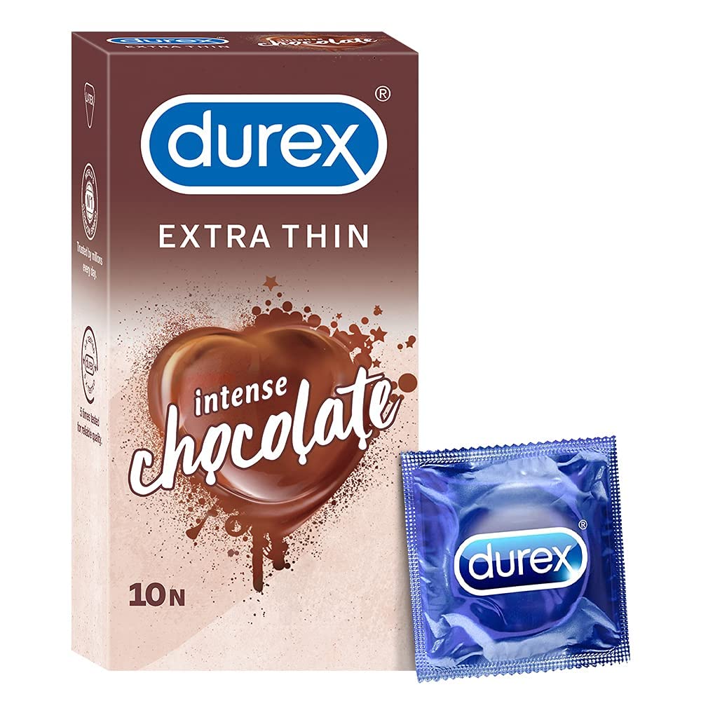 Durex condoms Count of 10, intense chocolate