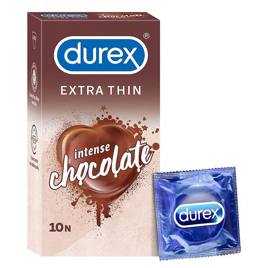 Durex condoms Count of 10, intense chocolate