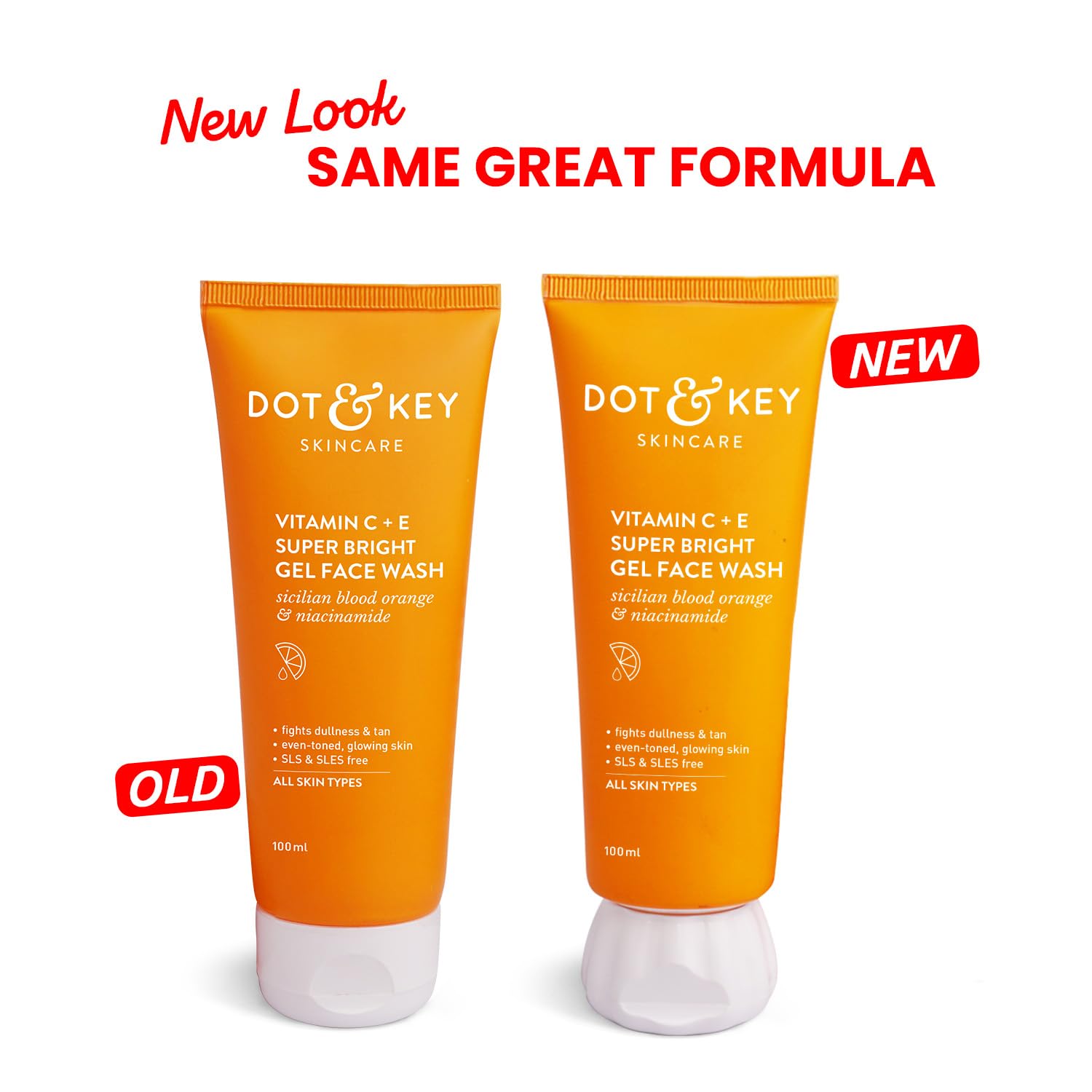 Dot & Key Vitamin C+E Super Bright Gel Face Wash - 100 ml